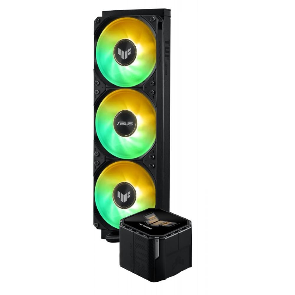 ASUS - TUF Gaming LC III 360 ARGB LCD Procesador Sistema de refrigeración líquida todo en uno 12 cm Negro 1 pieza(s)