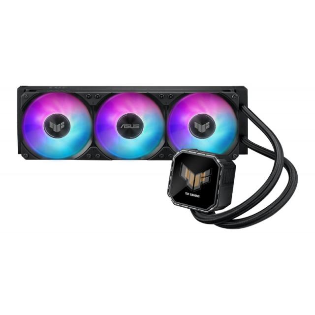 ASUS - TUF Gaming LC III 360 ARGB LCD Procesador Sistema de refrigeración líquida todo en uno 12 cm Negro 1 pieza(s)