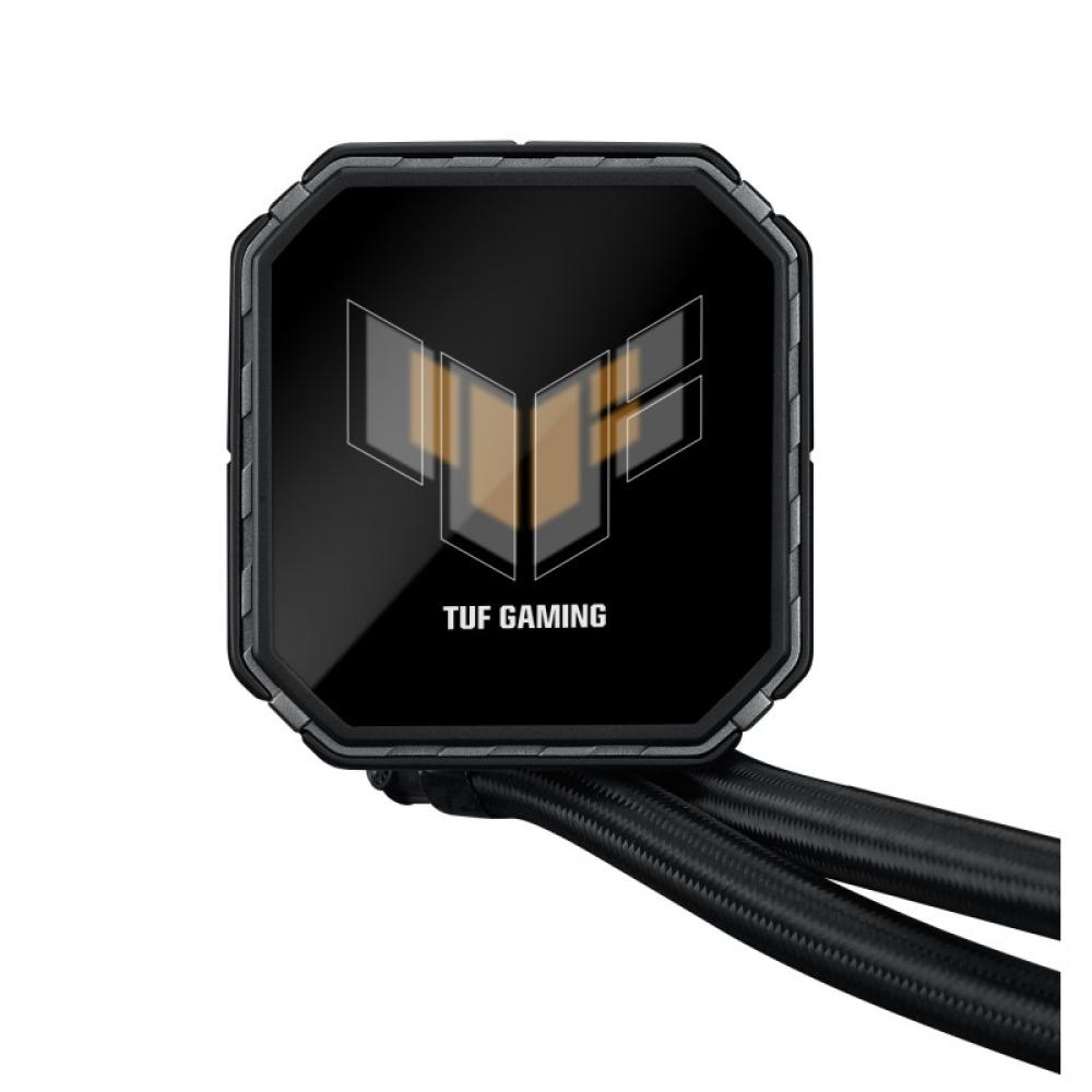 ASUS - TUF Gaming LC III 360 ARGB LCD Procesador Sistema de refrigeración líquida todo en uno 12 cm Negro 1 pieza(s)