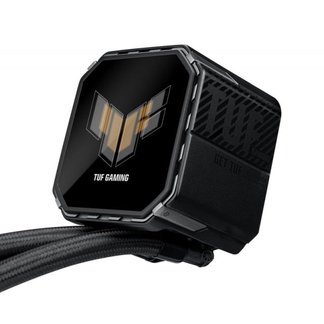 ASUS - TUF Gaming LC III 360 ARGB LCD Procesador Sistema de refrigeración líquida todo en uno 12 cm Negro 1 pieza(s)