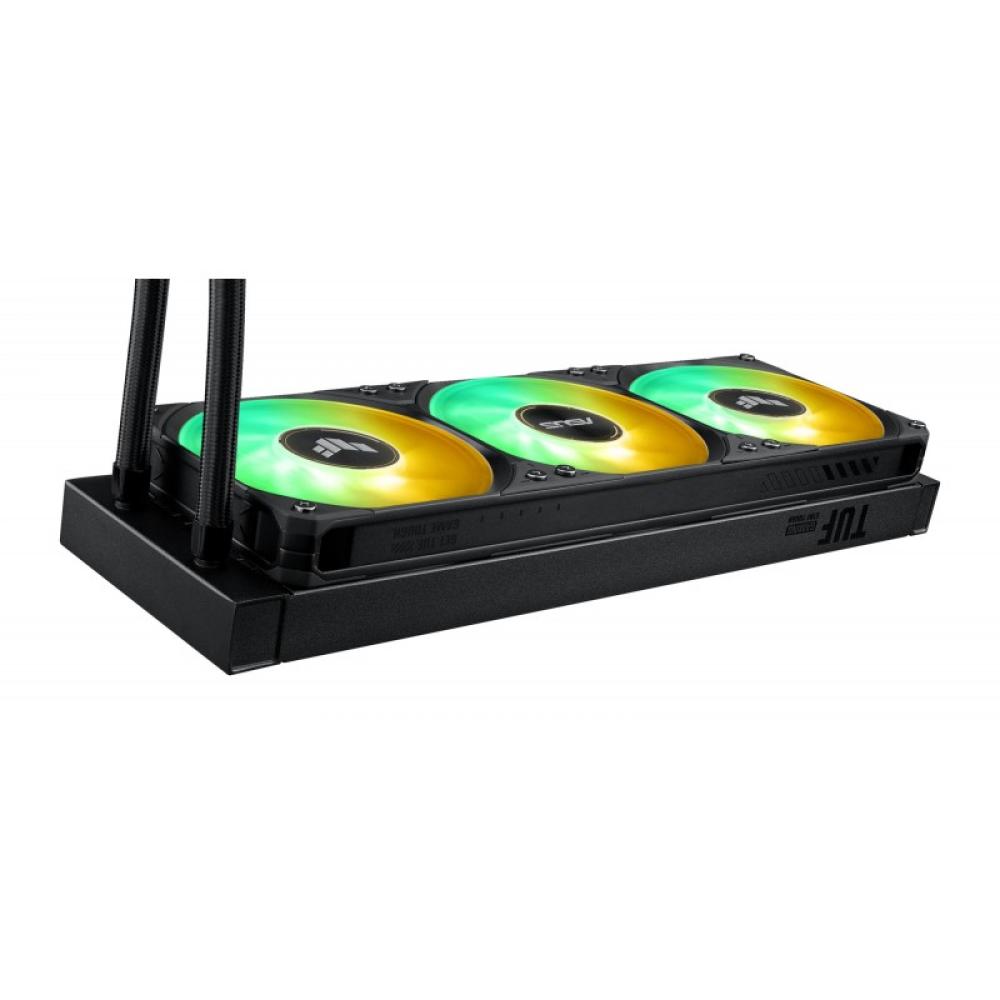 ASUS - TUF Gaming LC III 360 ARGB LCD Procesador Sistema de refrigeración líquida todo en uno 12 cm Negro 1 pieza(s)