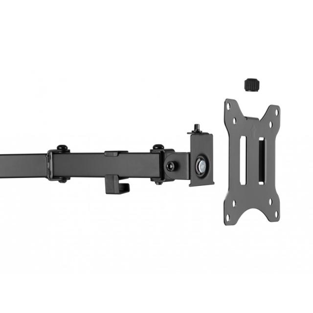 Equip - Soporte de sobremesa económico para dos monitores de 17"-32