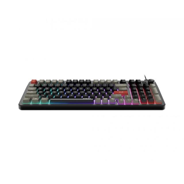 MSI - FORGE GK110 teclado Juego USB QWERTY Español Negro