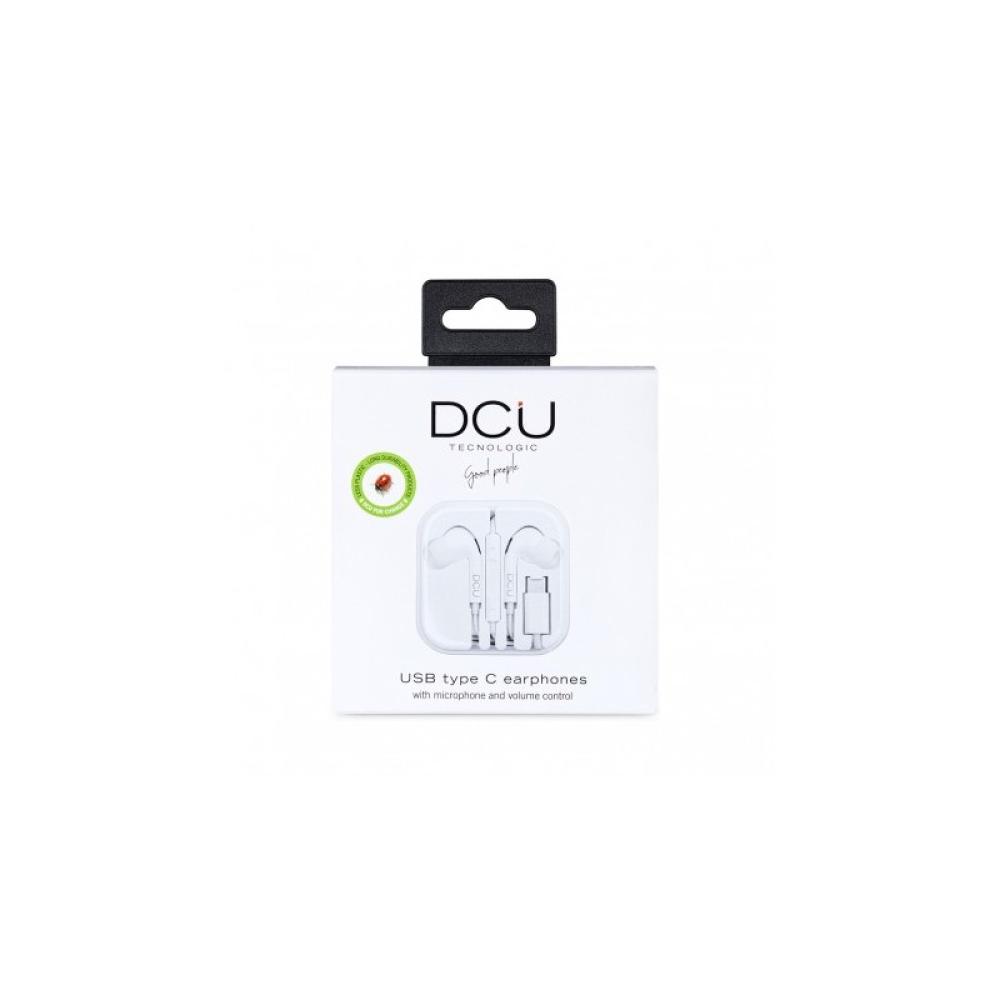 DCU Advance Tecnologic - 34151010 auricular y casco Auriculares Alámbrico Dentro de oído Música Blanco