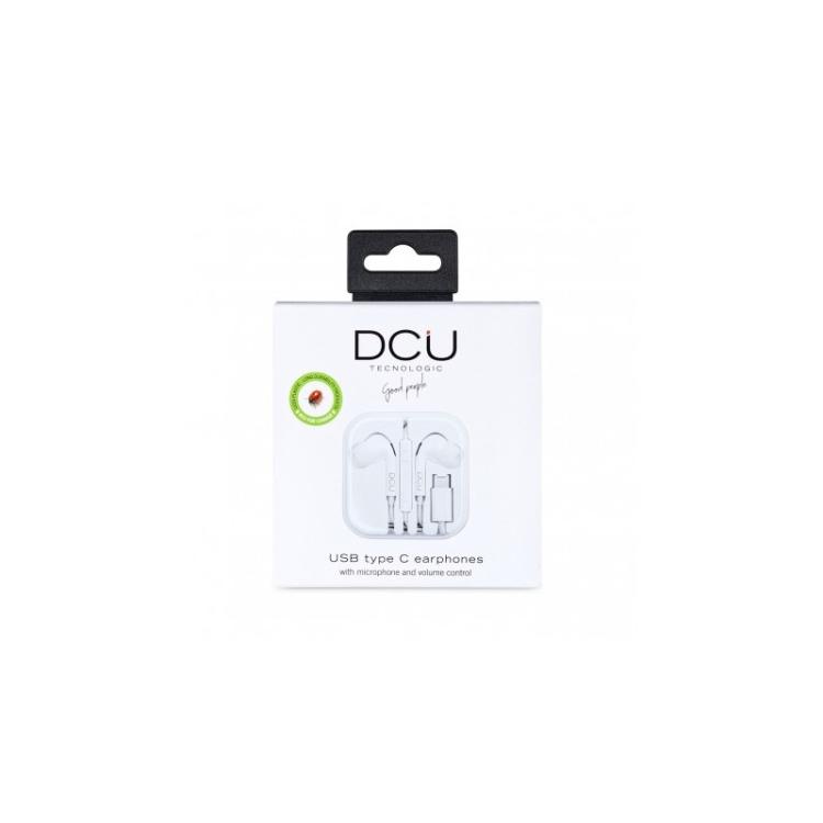DCU Advance Tecnologic - 34151010 auricular y casco Auriculares Alámbrico Dentro de oído Música Blanco