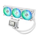 ASUS - MAX Gaming LC 360 ARGB LCD White Edition Procesador Sistema de refrigeración líquida todo en uno 12 cm Blanco