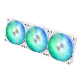 ASUS - MAX Gaming LC 360 ARGB LCD White Edition Procesador Sistema de refrigeración líquida todo en uno 12 cm Blanco