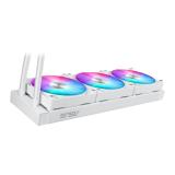 ASUS - MAX Gaming LC 360 ARGB LCD White Edition Procesador Sistema de refrigeración líquida todo en uno 12 cm Blanco