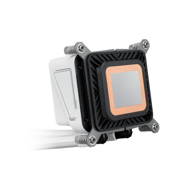 ASUS - MAX Gaming LC 360 ARGB LCD White Edition Procesador Sistema de refrigeración líquida todo en uno 12 cm Blanco