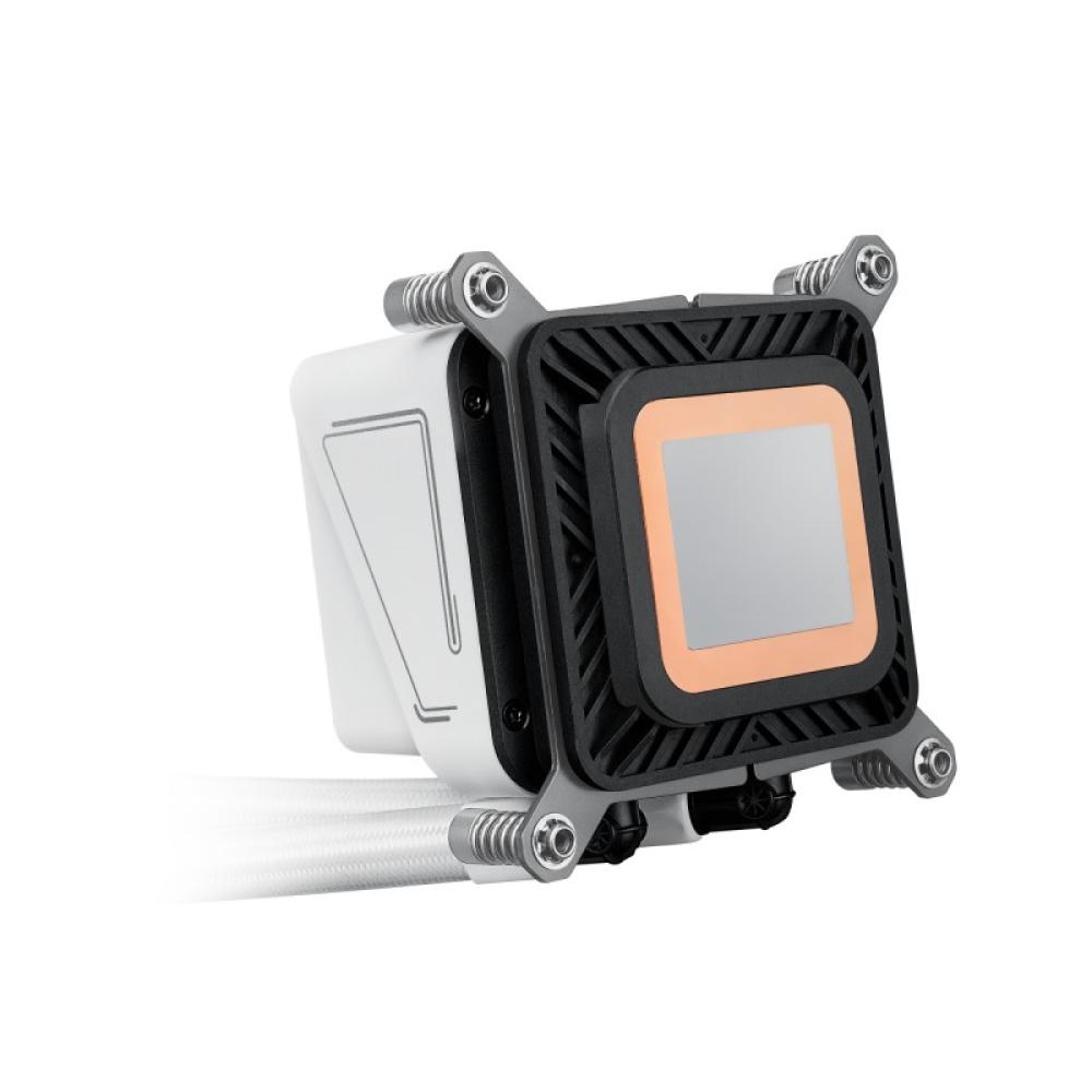 ASUS - MAX Gaming LC 360 ARGB LCD White Edition Procesador Sistema de refrigeración líquida todo en uno 12 cm Blanco