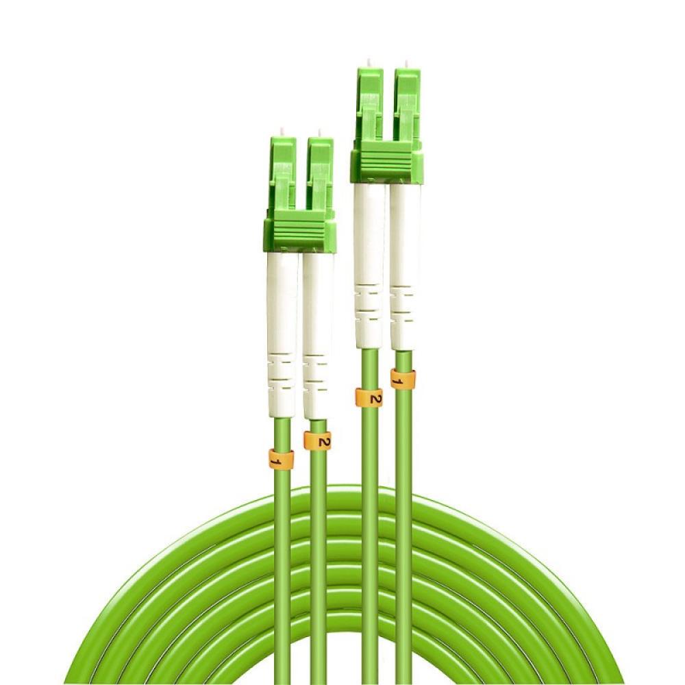 Lindy - 46310 Cable de fibra óptica e InfiniBand 1 m LC Verde