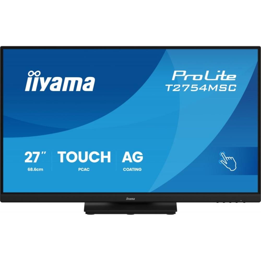 iiyama - ProLite T2754MSC-B2AG pantalla para PC 68,6 cm (27") 1920 x 1080 Pixeles Full HD Pantalla táctil