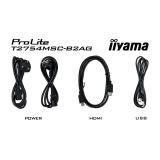 iiyama - ProLite T2754MSC-B2AG pantalla para PC 68,6 cm (27") 1920 x 1080 Pixeles Full HD Pantalla táctil