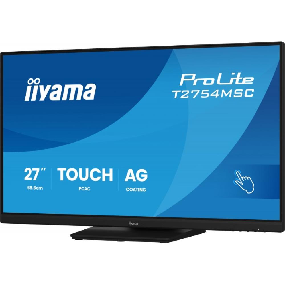 iiyama - ProLite T2754MSC-B2AG pantalla para PC 68,6 cm (27") 1920 x 1080 Pixeles Full HD Pantalla táctil