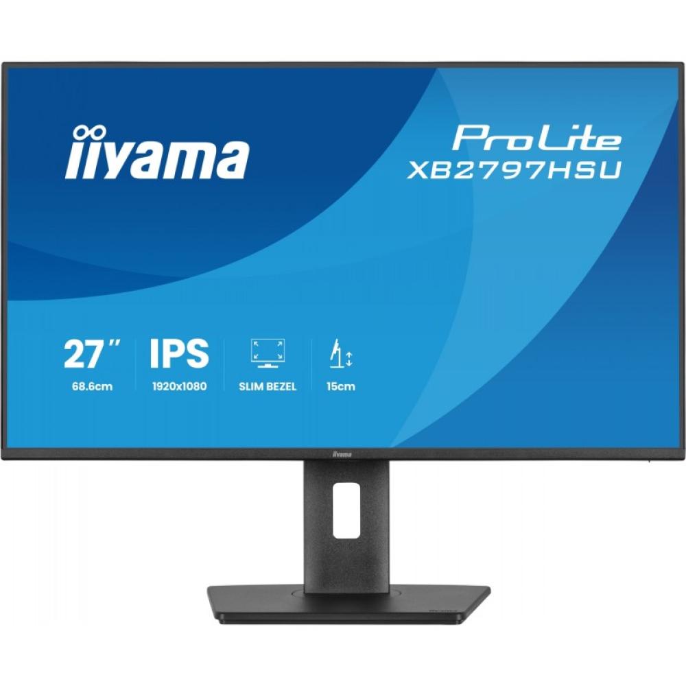 iiyama - ProLite XB2797HSU-B1 pantalla para PC 68,6 cm (27") 1920 x 1080 Pixeles Full HD LED Negro