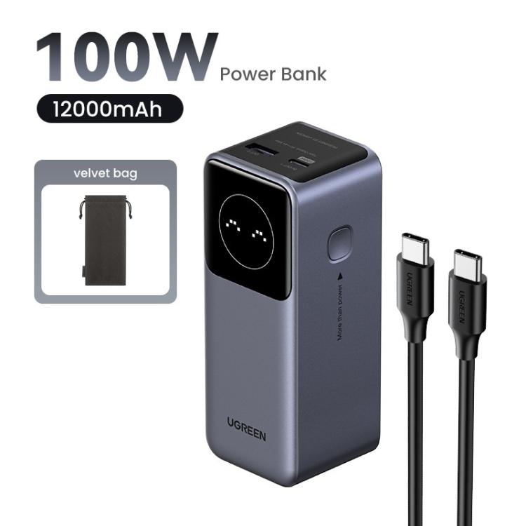 Ugreen - 12000mAh 100W Fast Charging Powerbank