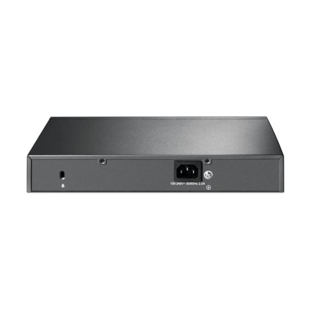 TP-Link - JetStream TL-SG2210MP switch Gestionado L2/L2+ Gigabit Ethernet (10/100/1000) Energía sobre Ethernet (PoE) 1U Negro
