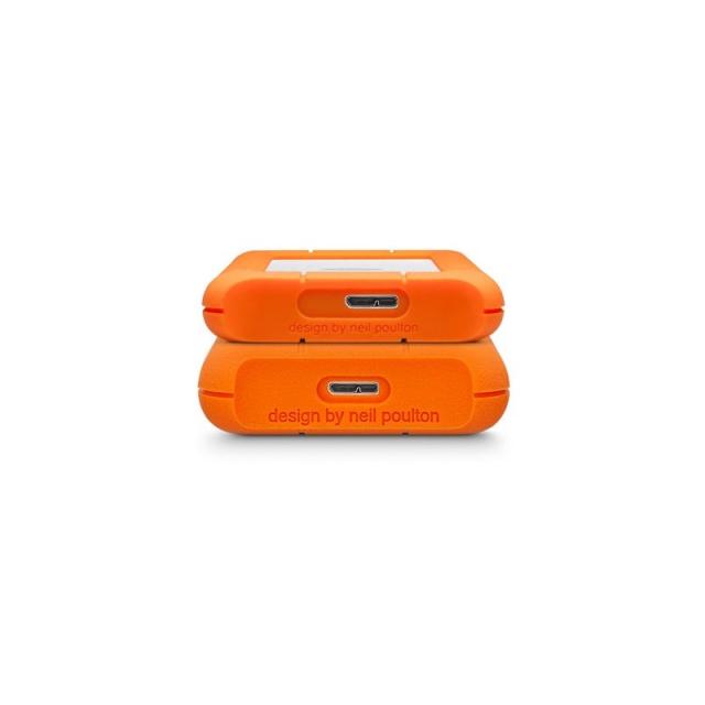LaCie - Rugged Mini disco duro externo 4 TB Naranja