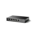 TP-Link - TL-SF1006P switch No administrado Fast Ethernet (10/100) Energía sobre Ethernet (PoE) Negro