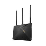 ASUS - 4G-AX56 router inalámbrico Gigabit Ethernet Doble banda (2,4 GHz / 5 GHz) Negro