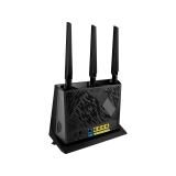 ASUS - 4G-AC86U router inalámbrico Gigabit Ethernet Doble banda (2,4 GHz / 5 GHz) Negro