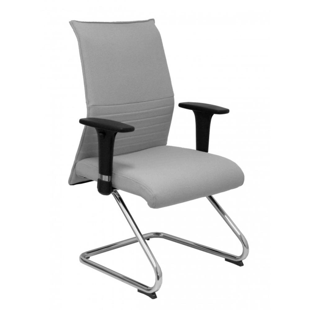 PIQUERAS Y CRESPO - Sillón Albacete confidente patín bali gris claro