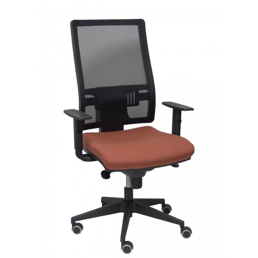 PIQUERAS Y CRESPO - Silla Horna bali marrón sin cabecero