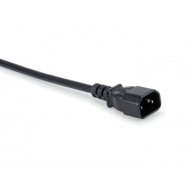 Equip - 333310 unidad de distribución de energía (PDU) 8 salidas AC 1U Negro