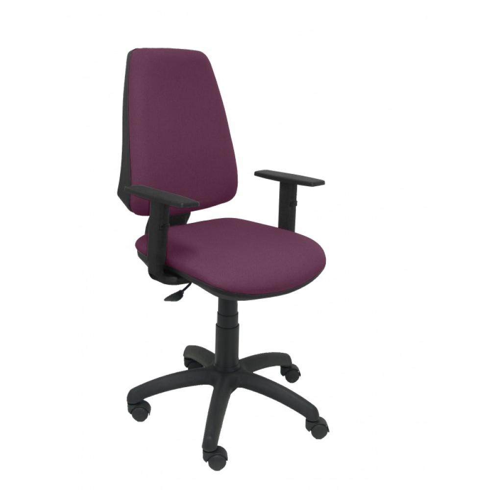 PIQUERAS Y CRESPO - Silla Elche CP bali morado brazos regulables