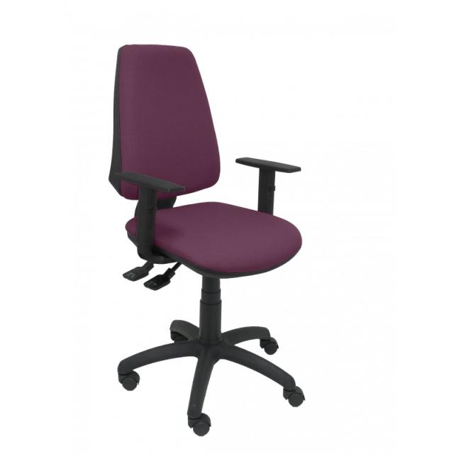 PIQUERAS Y CRESPO - Silla Elche S bali morado brazos regulables