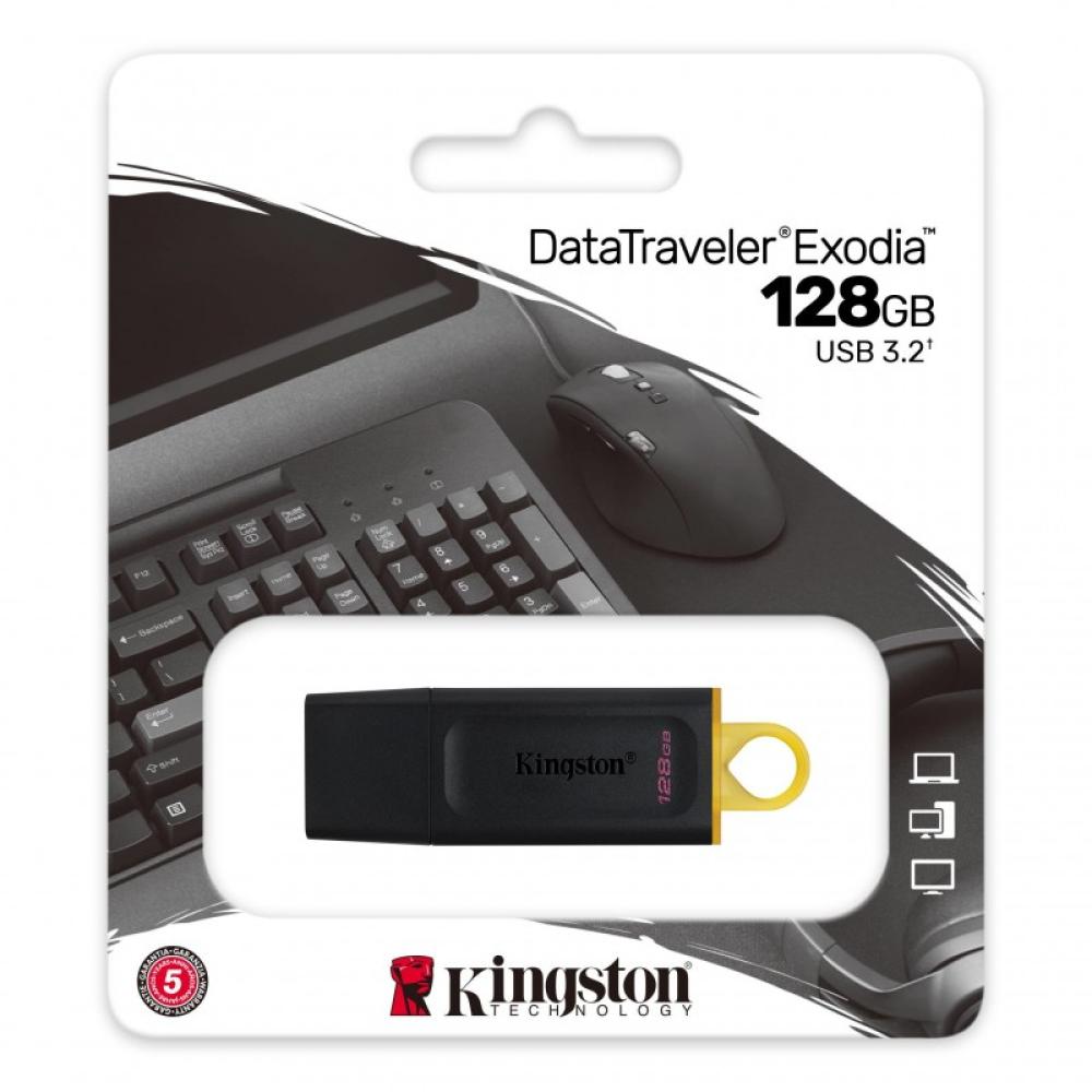 Kingston Technology - DataTraveler Unidad Flash USB 3.2 Exodia - DTX/128GB