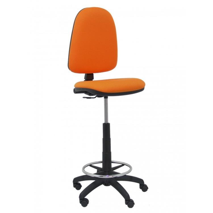 PIQUERAS Y CRESPO - Taburete Ayna bali naranja