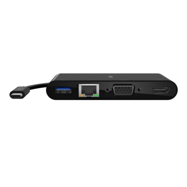 Belkin - AVC004BTBK base para portátil y replicador de puertos USB 3.2 Gen 1 (3.1 Gen 1) Type-C Negro
