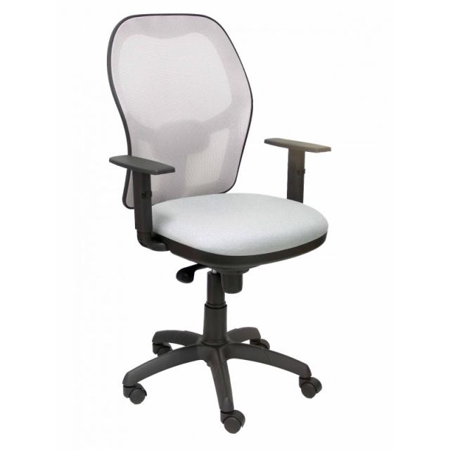 PIQUERAS Y CRESPO - Silla Jorquera malla gris asiento bali gris