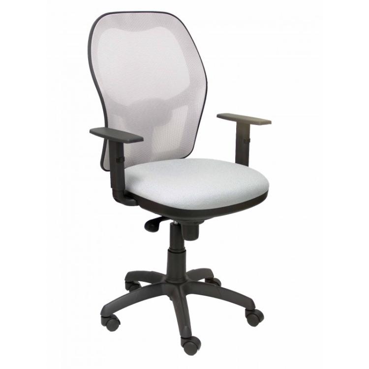 PIQUERAS Y CRESPO - Silla Jorquera malla gris asiento bali gris