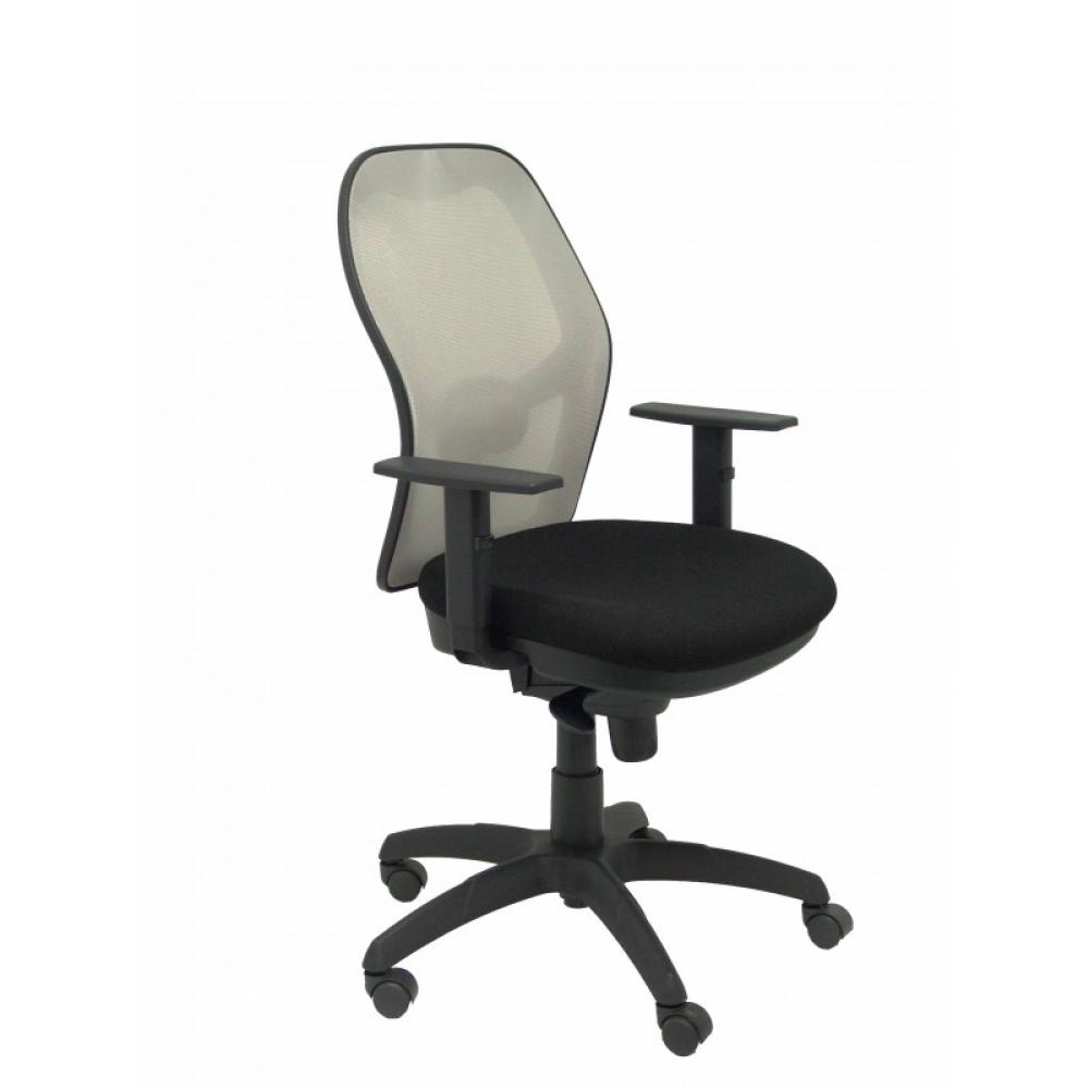 PIQUERAS Y CRESPO - Silla Jorquera malla gris asiento bali negro