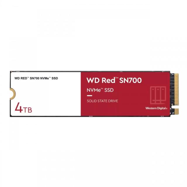 SanDisk - Red WD SN700 NVMe 4 TB M.2 PCI Express 3.0