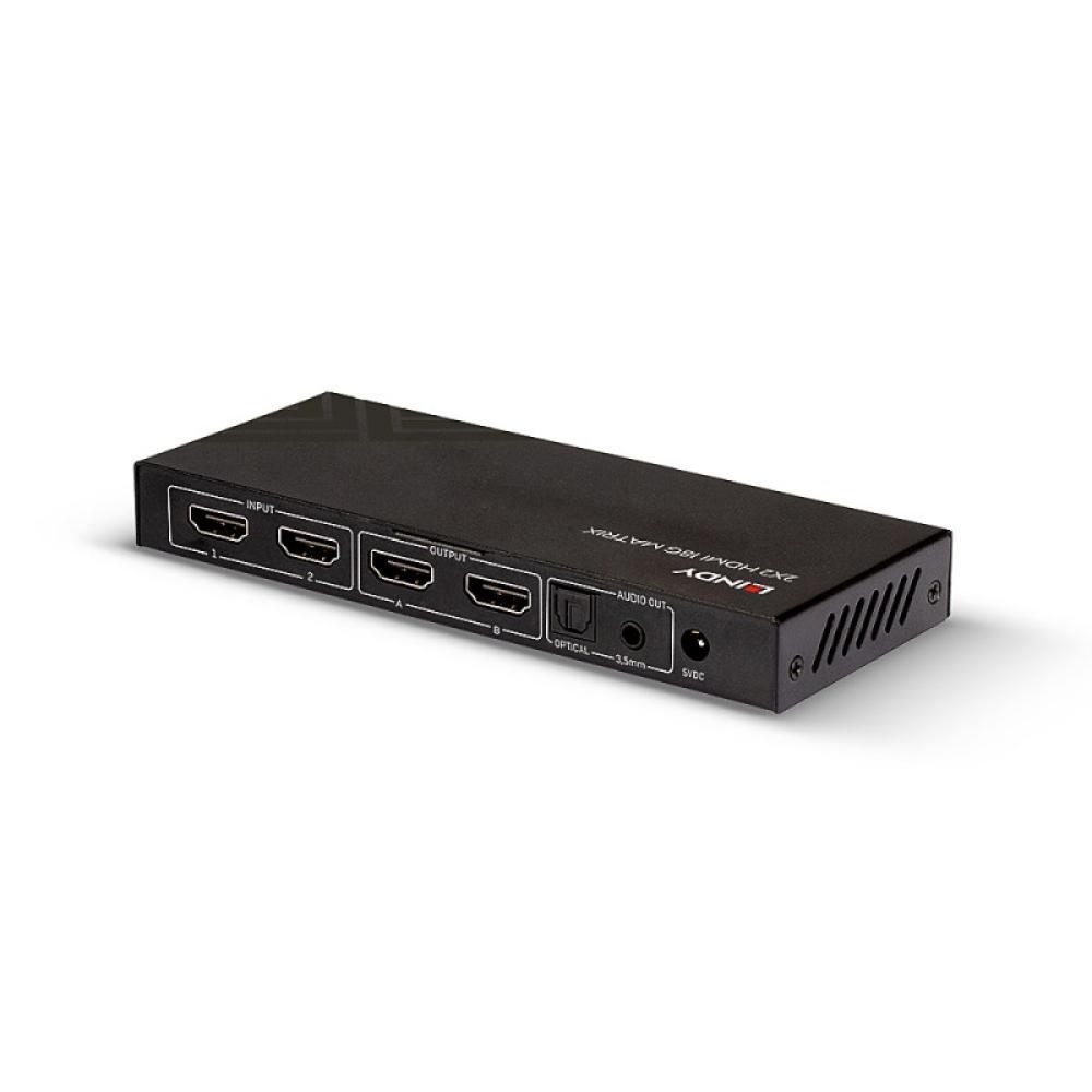 Lindy - 38302 matriz de conmutación Matriz de conmutación AV