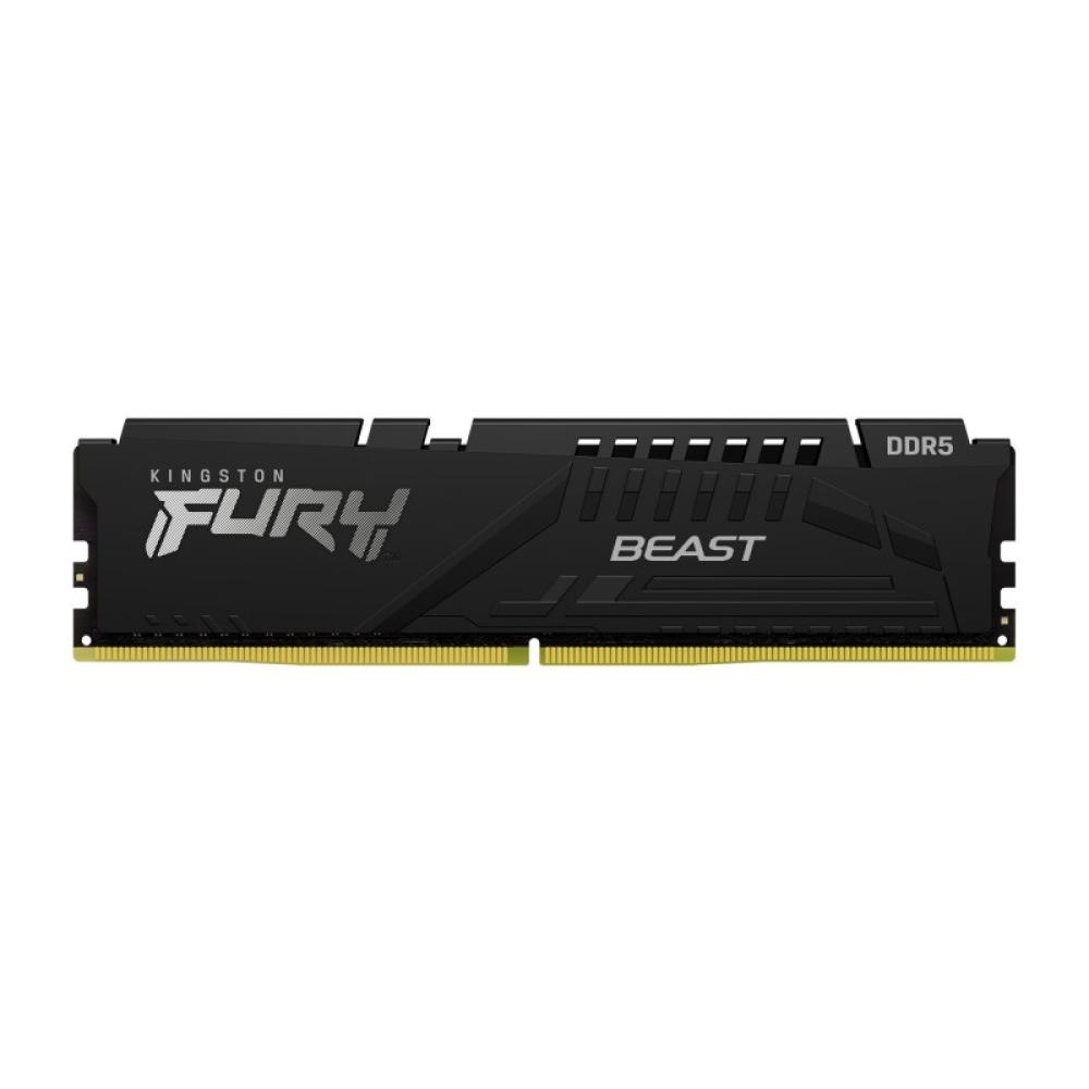 Kingston Technology - FURY Beast 16GB 6000MT/s DDR5 CL36 DIMM (Kit de 2) Black EXPO