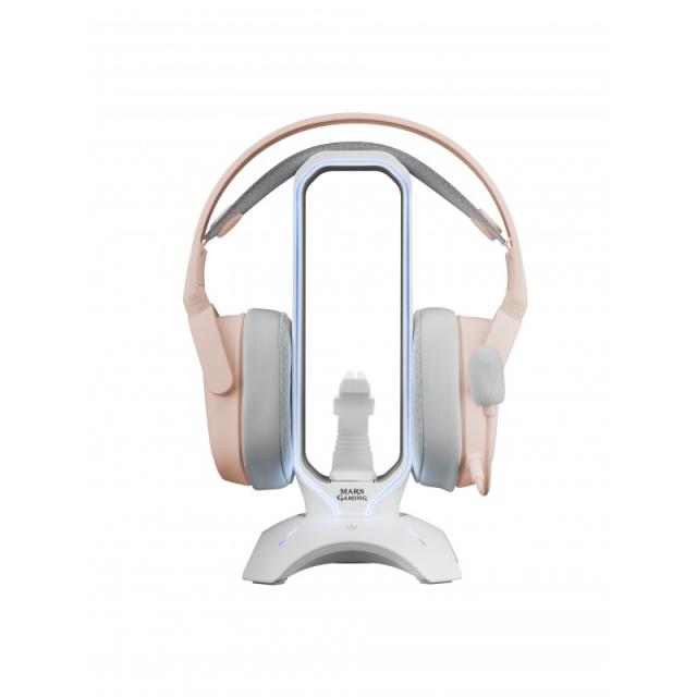 Mars Gaming - MHHPROW, Blanco, One size