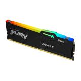Kingston Technology - FURY Beast 32GB 6000MT/s DDR5 CL30 DIMM RGB EXPO