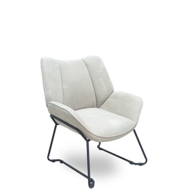 PIQUERAS Y CRESPO - Sillón de espera Opti526 tela beige