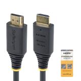 StarTech.com - Cable HDMI Premium Certificado de Alta Velocidad de 50cm - 4K 60Hz - 144Hz - UHD - HDR10/HDCP 2.2/ARC - 18Gbps -