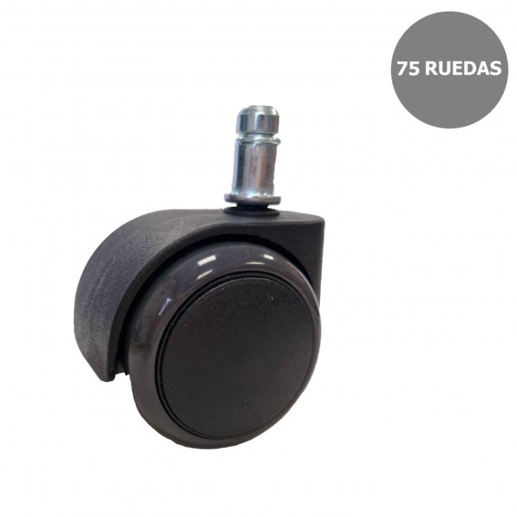 PIQUERAS Y CRESPO - Kit de 75 ruedas engomadas de 50 mm perno 11 mm