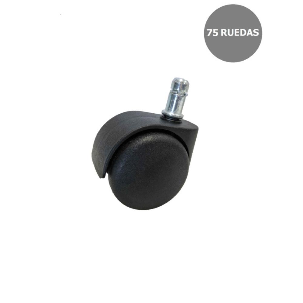 PIQUERAS Y CRESPO - Kit de 75 ruedas de nailon de 50 mm perno 11 mm