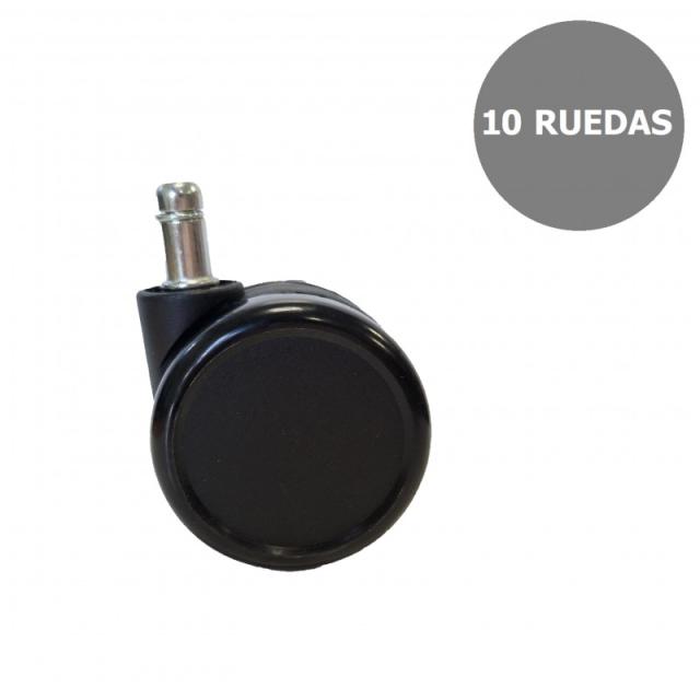 PIQUERAS Y CRESPO - Kit de 10 ruedas de nailon de 65mm