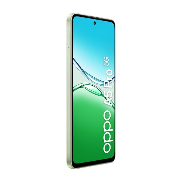 OPPO - A5 Pro 5G 16,9 cm (6.67") SIM doble Android 15 USB Tipo C 8 GB 256 GB 5800 mAh Verde, Oliva
