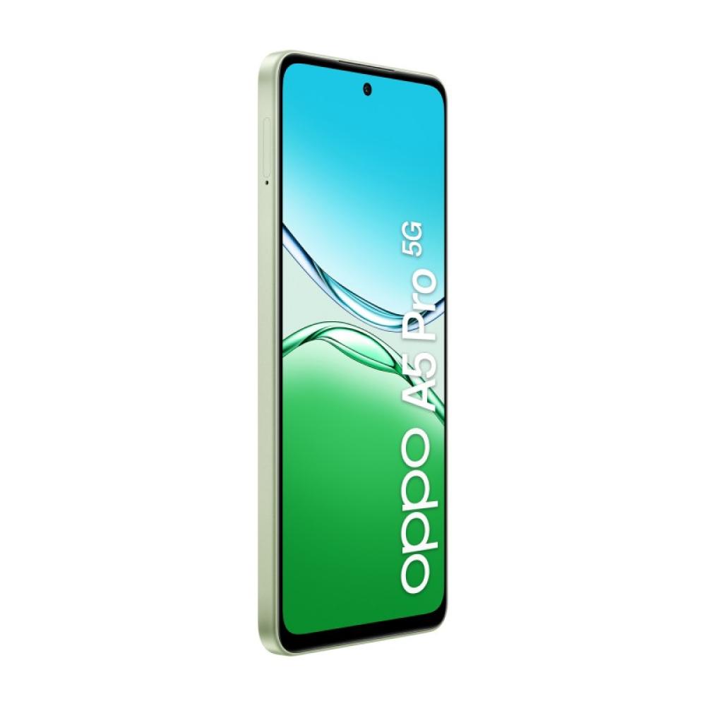 OPPO - A5 Pro 5G 16,9 cm (6.67") SIM doble Android 15 USB Tipo C 8 GB 256 GB 5800 mAh Verde, Oliva