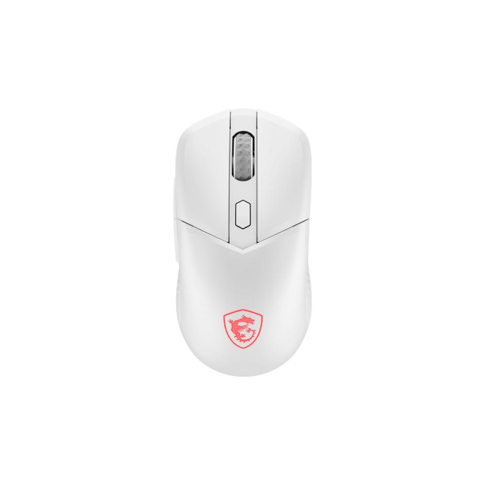 MSI - Versa 300 Wireless ratón Juego mano derecha RF Wireless + Bluetooth + USB Type-C Óptico 8000 DPI