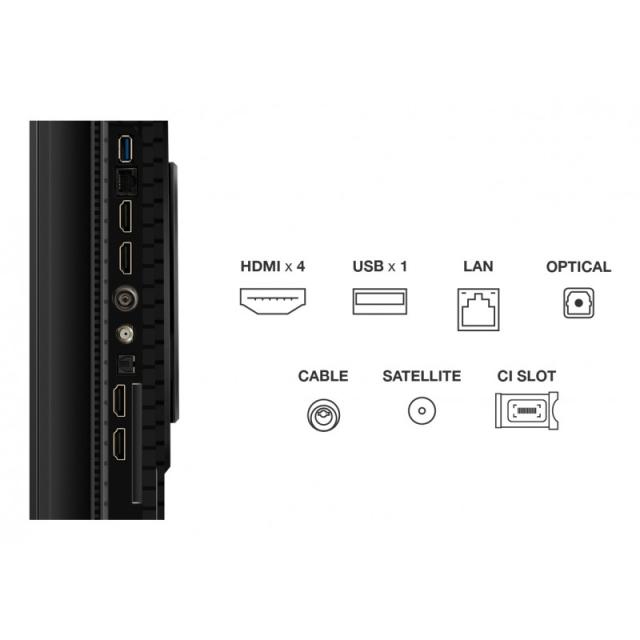 TCL - P8K 55P8K Televisor 139,7 cm (55") 4K Ultra HD Smart TV Wifi Metálico 350 cd / m²